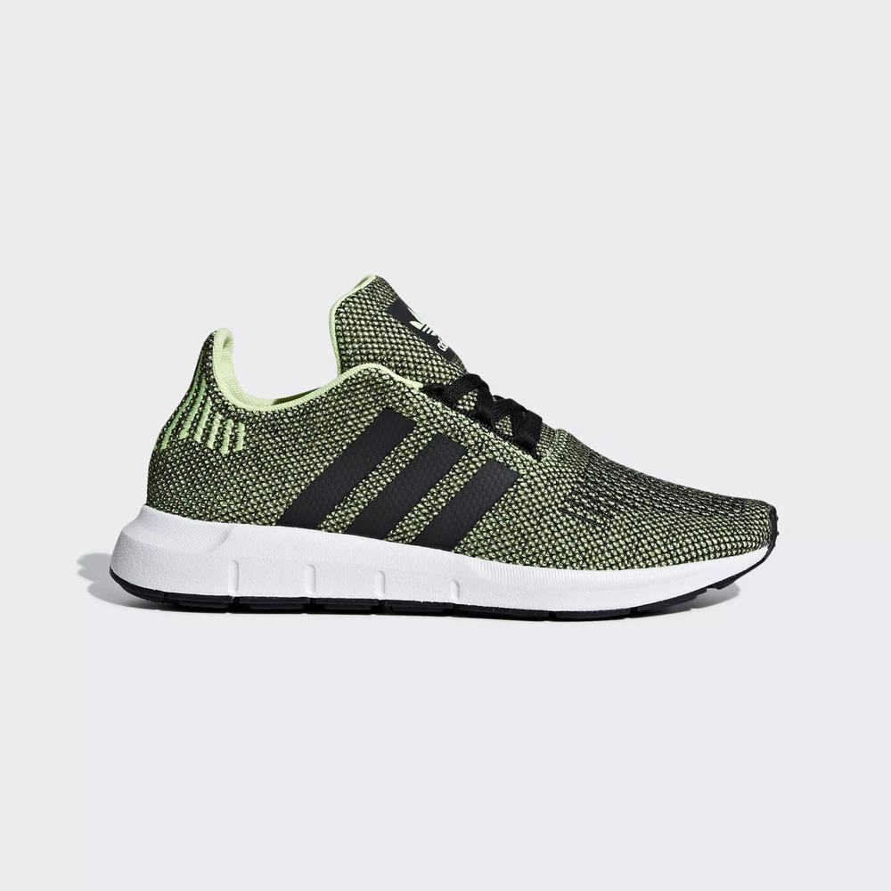 Adidas Swift Run Tenis Grises Para Niña (MX-59514)